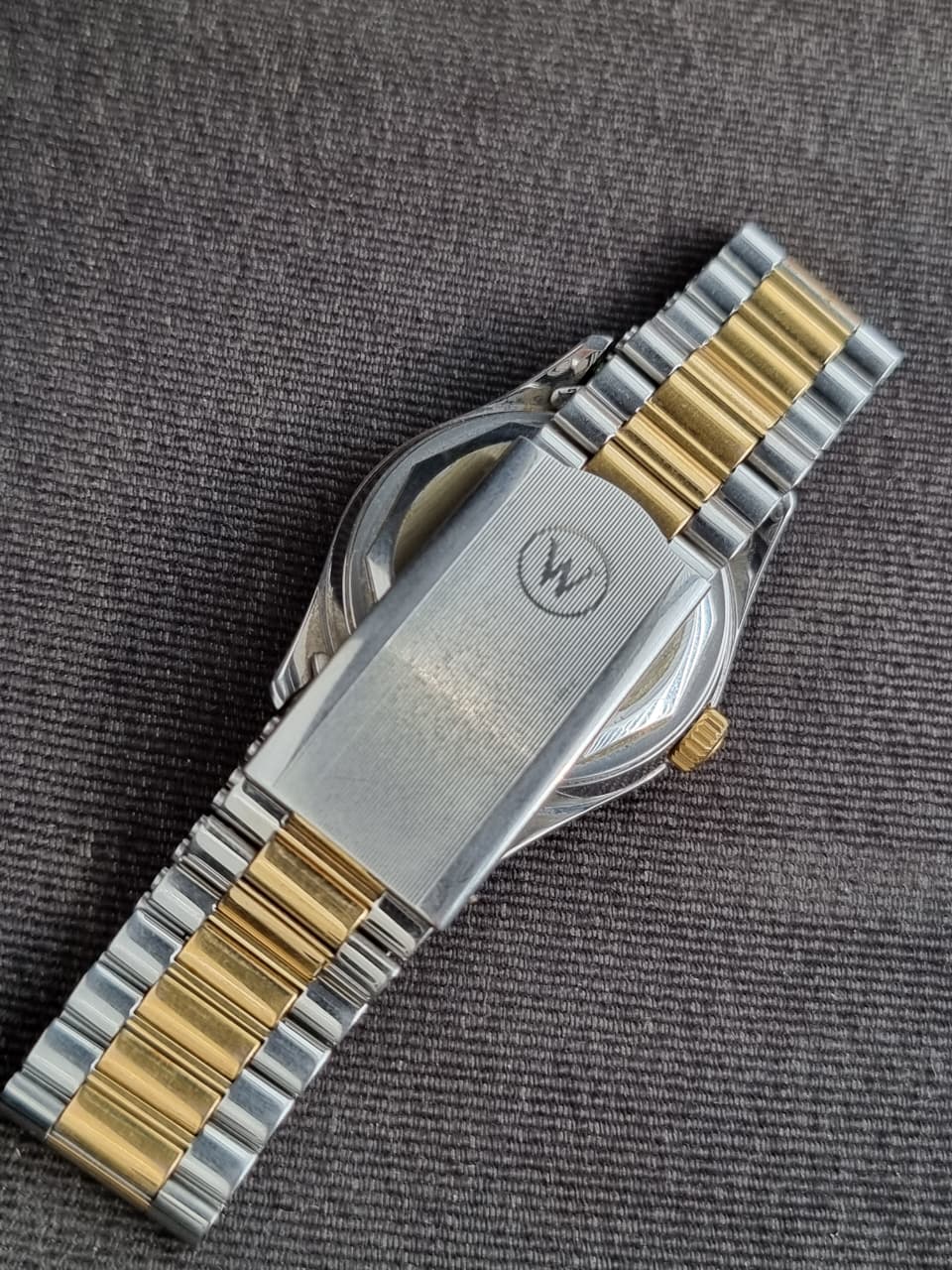 West End Watch Co. Sowar Prima Two-Tone Men's Automatic Day-Date Watch – 36mm