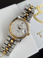 TUDOR Prince Date Two-Tone Men's Automatic Watch – 34mm – Ref. 74033