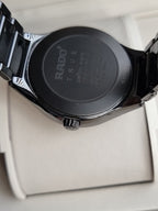 Rado True Automatic Diamonds Men's Watch – 40mm Black Ceramic & Black Dial – 763.0056.3