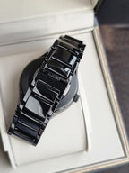 Rado True Automatic Diamonds Men's Watch – 40mm Black Ceramic & Black Dial – 763.0056.3