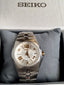 Seiko Kinetic Men's Quartz Watch – 42mm White Dial