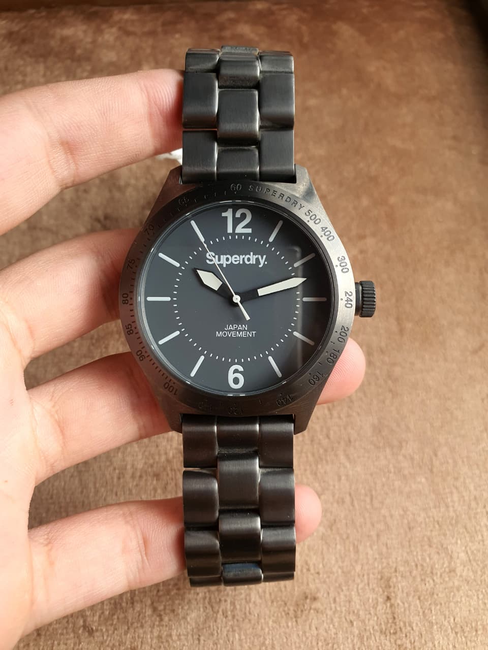 Superdry Battalion Stainless Steel Men's Watch SYG107EM