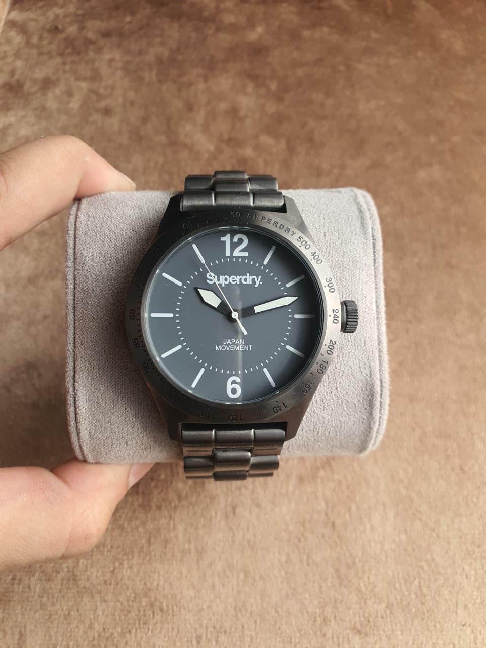Superdry Battalion Stainless Steel Men's Watch SYG107EM
