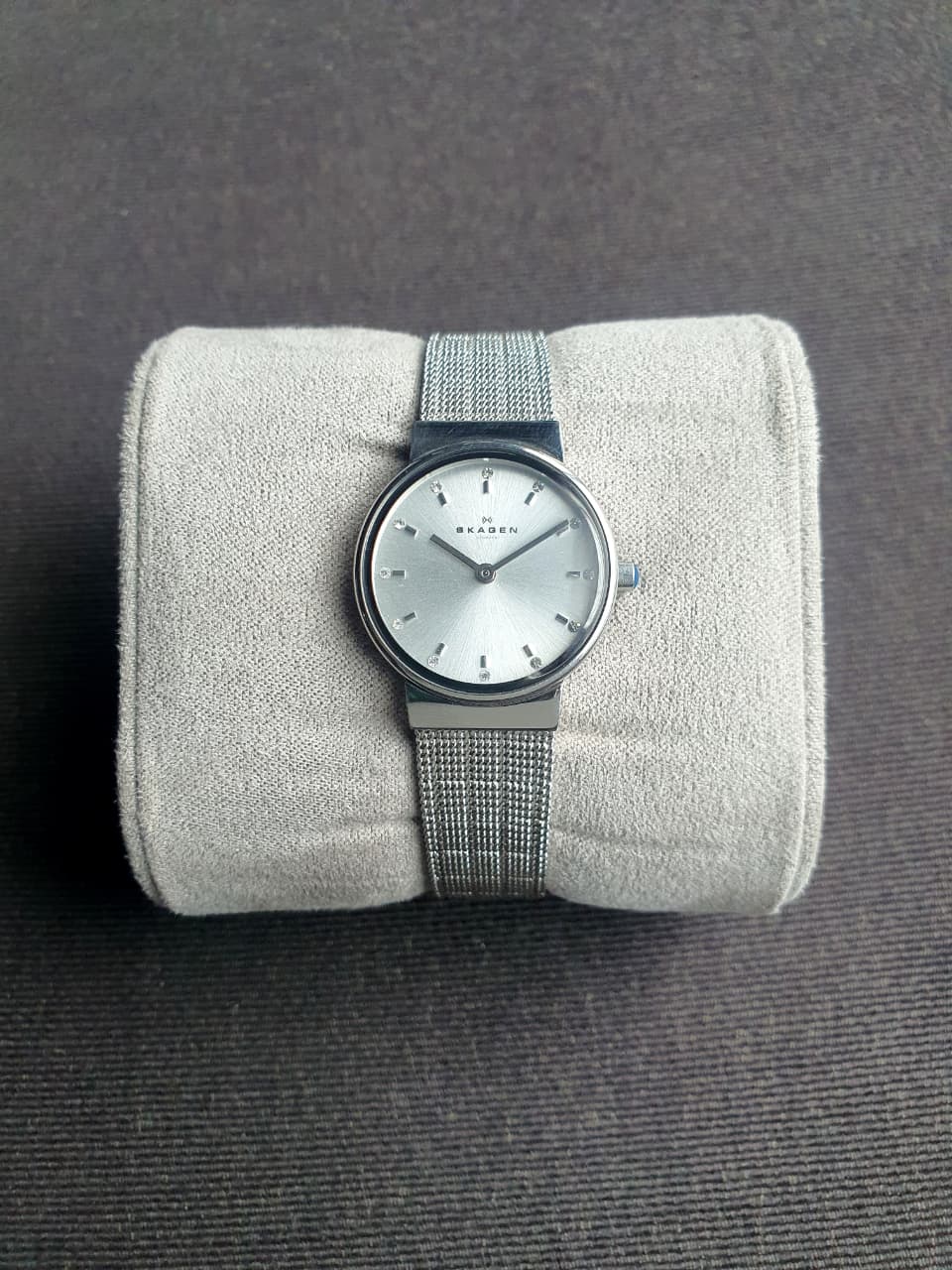 Skagen Ladies Watch 26mm Dial Analog Silver Dial Quartz Watch