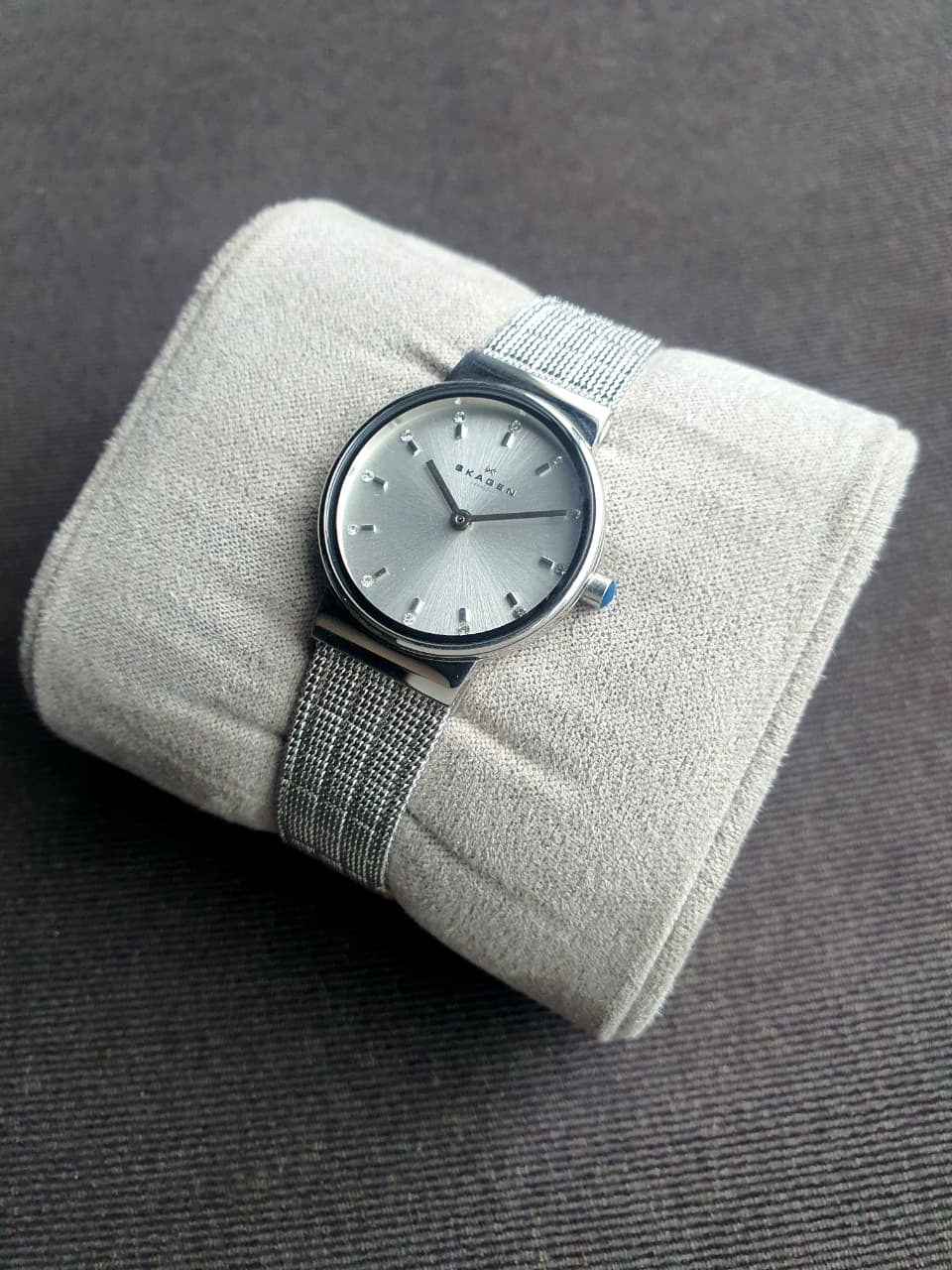 Skagen Ladies Watch 26mm Dial Analog Silver Dial Quartz Watch