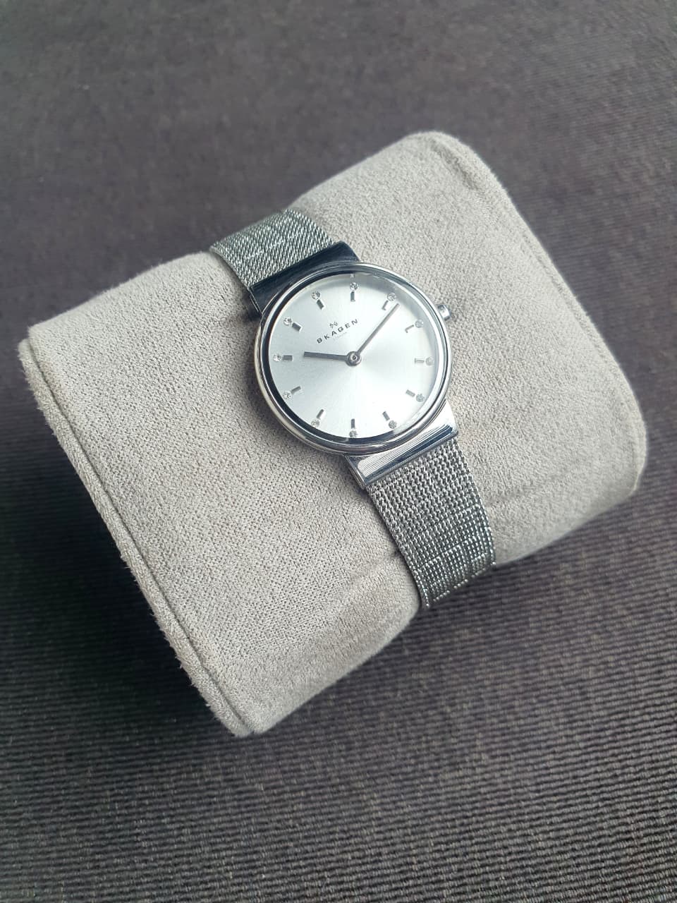 Skagen Ladies Watch 26mm Dial Analog Silver Dial Quartz Watch