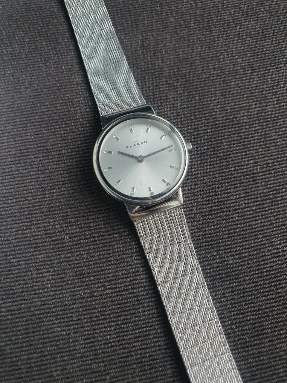 Skagen Ladies Watch 26mm Dial Analog Silver Dial Quartz Watch