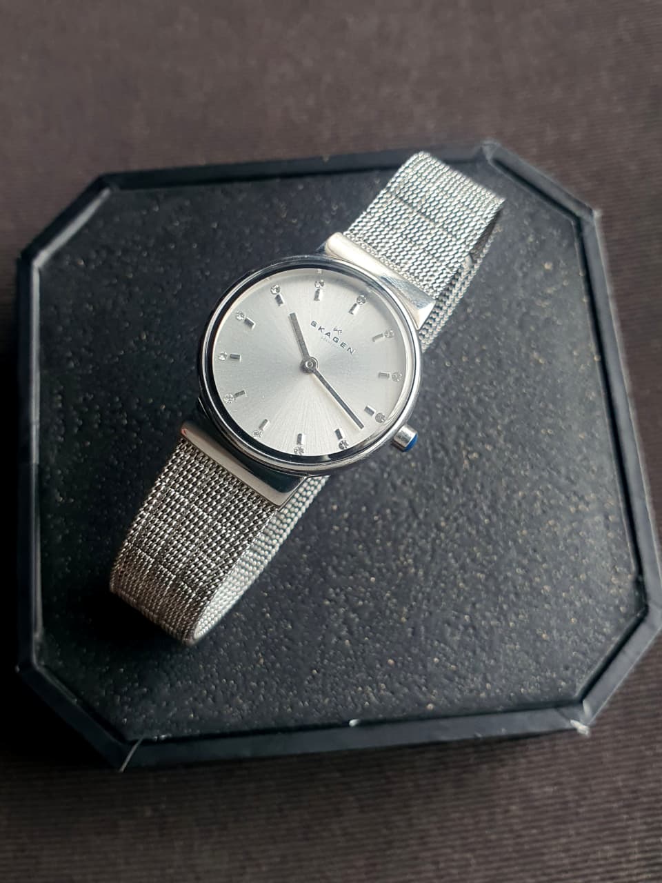 Skagen Ladies Watch 26mm Dial Analog Silver Dial Quartz Watch