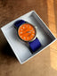 Pop-Pilot Summer Hits BKK Quartz Watch – Orange Dial & Navy Nylon Strap – P4260362630024