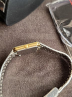 Rado Diastar Ladies Watch Silver Chain Golden Dial Quartz Watch
