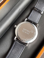 Montblanc Summit Men's Swiss Quartz Watch – Stainless Steel, Date Display – 7045