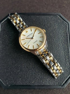 Kenneth Cole Ladies Watch 35mm White Dial Two Tone Quartz Watch