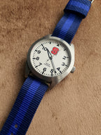 Jack Mason Kentucky Wildcats Men's Quartz Watch – 40mm White Dial & Blue NATO Strap – JMU-1003