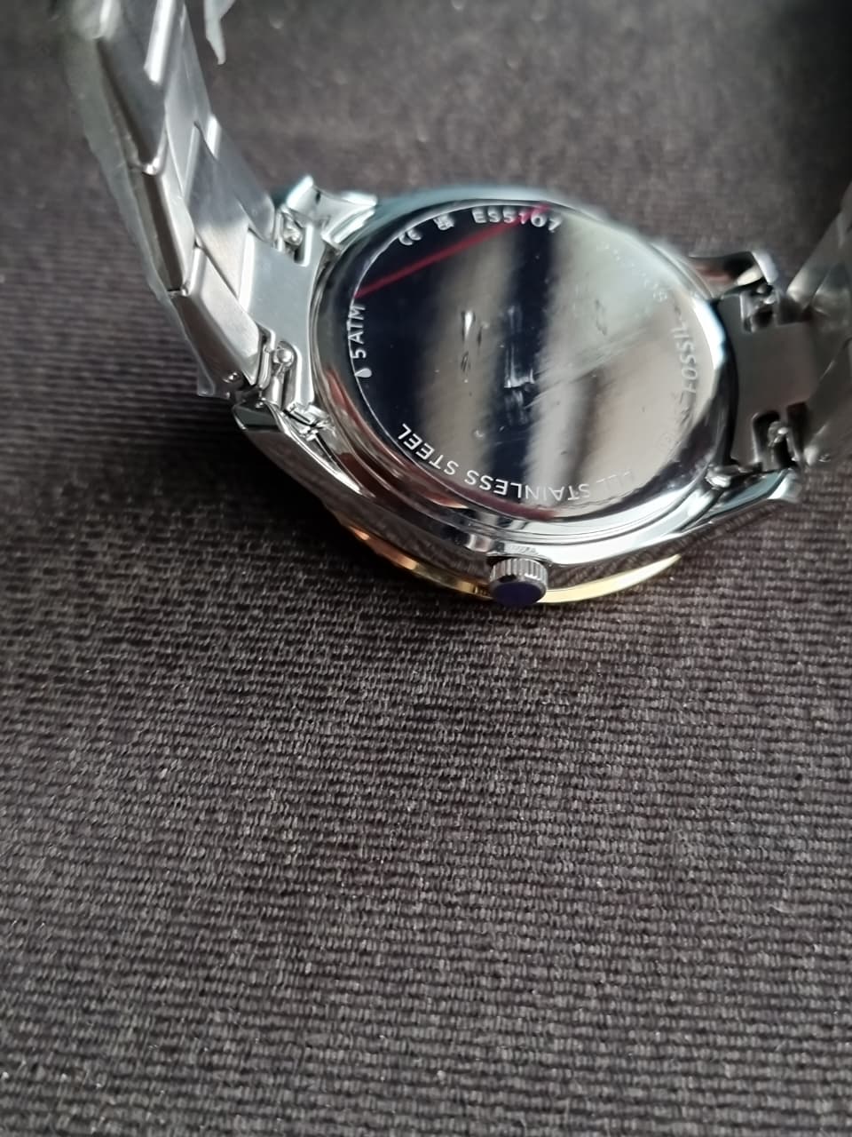 Fossil Stella Sport Women's Quartz Watch – 38mm Two-Tone Stainless Steel – ES5107