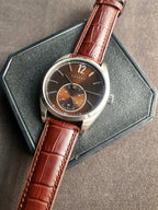 Gant  Gents Watch Brown Dial Brown leather Strap 44mm Dial Quartz Watch