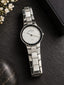 Skagen Classic Women's Quartz Watch – 25mm Silver Dial, Crystal Markers & Stainless Steel Bracelet – 430SSXD