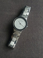 Skagen Classic Women's Quartz Watch – 25mm Silver Dial, Crystal Markers & Stainless Steel Bracelet – 430SSXD