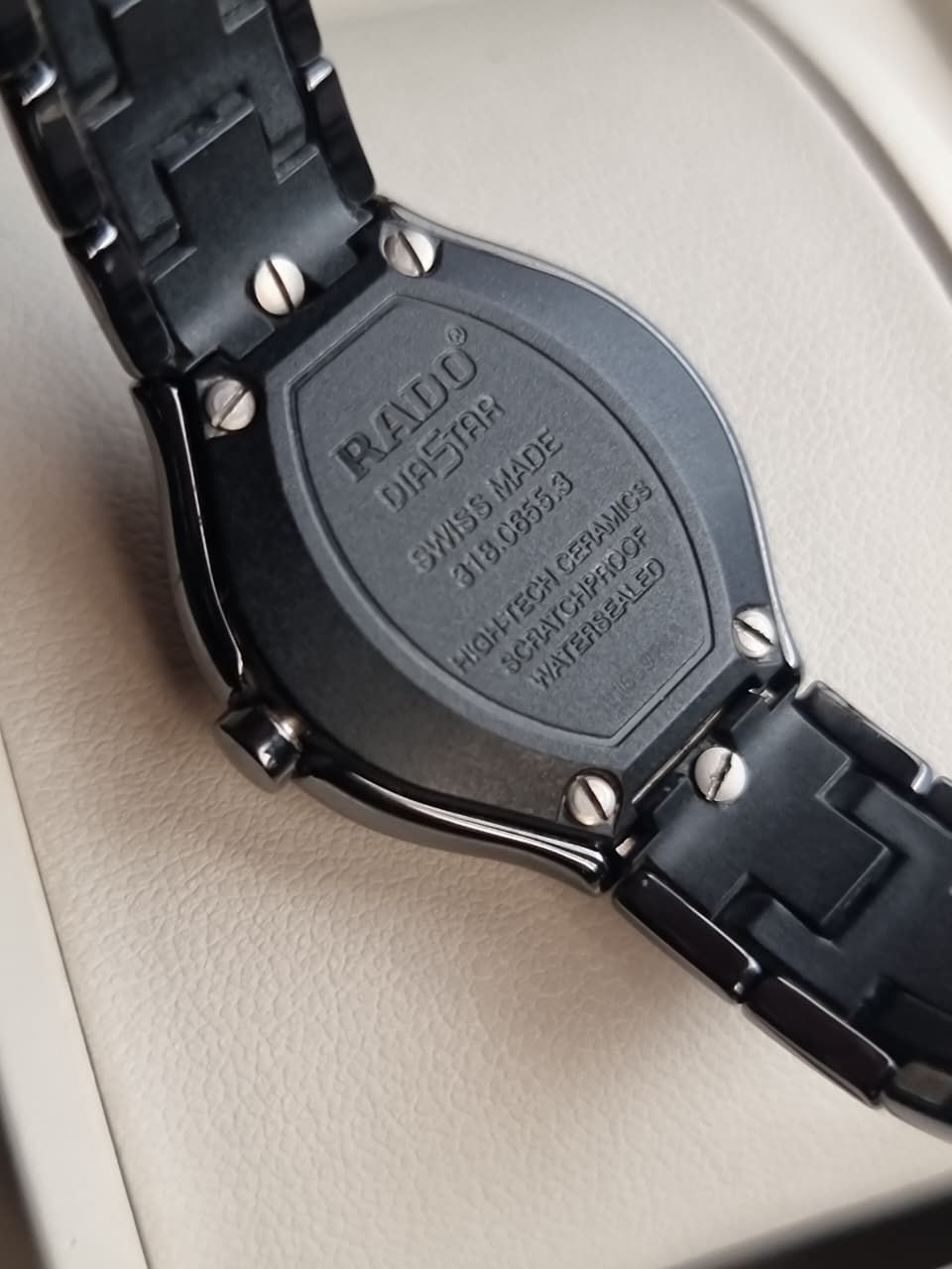 Rado True Jubile Women's Swiss Quartz Diamond Watch – 27mm Black Ceramic – R27655762