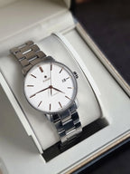 Rado Coupole Classic Men's Automatic Watch – 38mm Silver Guilloche Dial & Stainless Steel Bracelet – R22860023