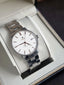 Rado Coupole Classic Men's Automatic Watch – 38mm Silver Guilloche Dial & Stainless Steel Bracelet – R22860023