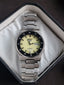 Seiko 5 Men's Automatic Watch – 36mm LumiBrite Dial & Silver Stainless Steel Bracelet