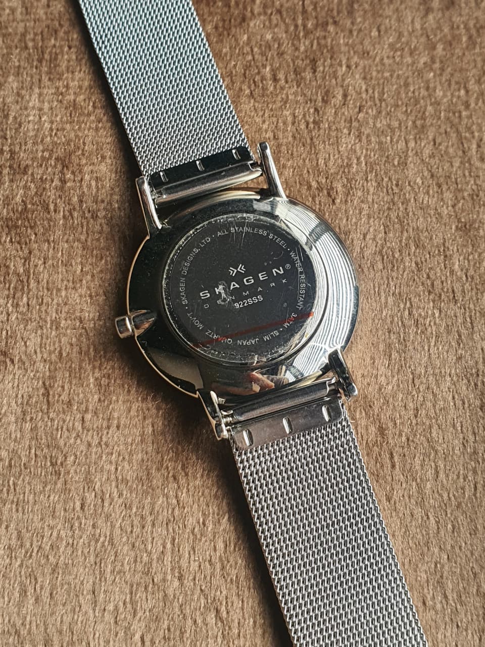 Skagen Denmark Fashion Brand 922SSS Ladies Watch