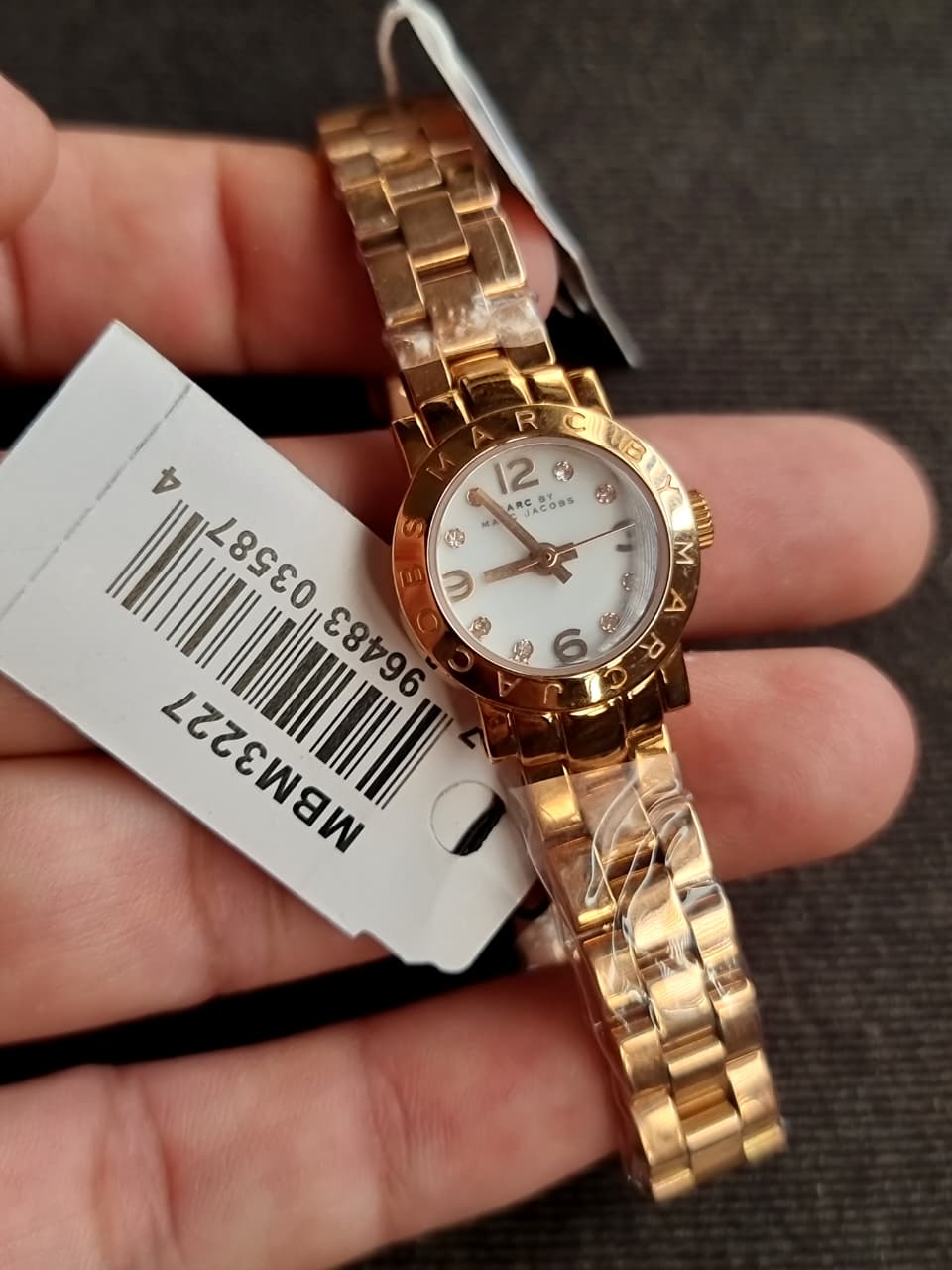 Marc Jacobs Amy Dinky MBM3227 Women's Watch – 20mm Rose Gold, Stainless Steel, Quartz