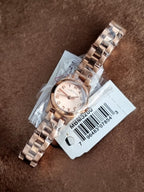 Marc by Marc Jacobs MBM3200 Women's Watch – Rose Gold Dial, 21mm, Stainless Steel, Quartz