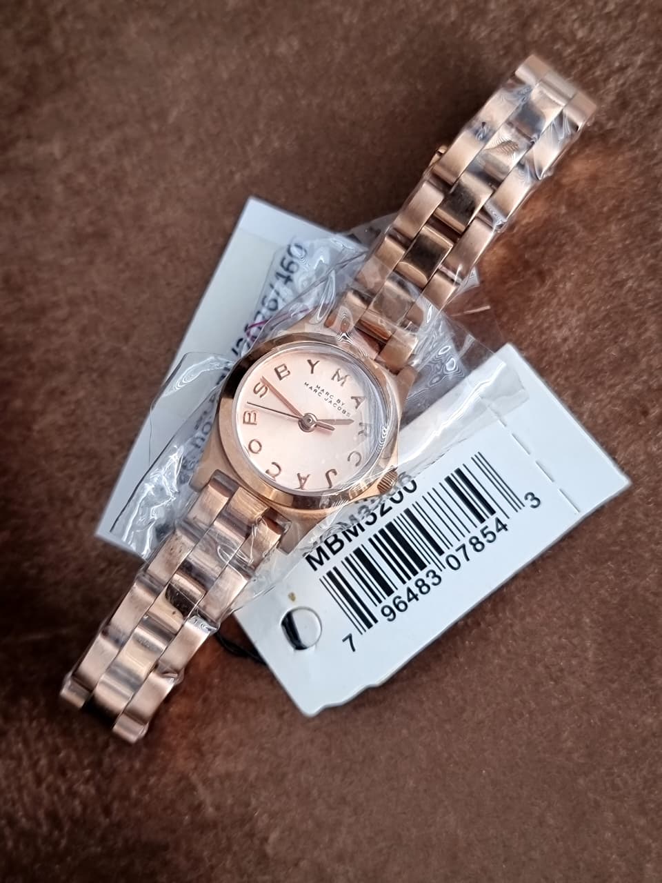 Marc by Marc Jacobs MBM3200 Women's Watch – Rose Gold Dial, 21mm, Stainless Steel, Quartz
