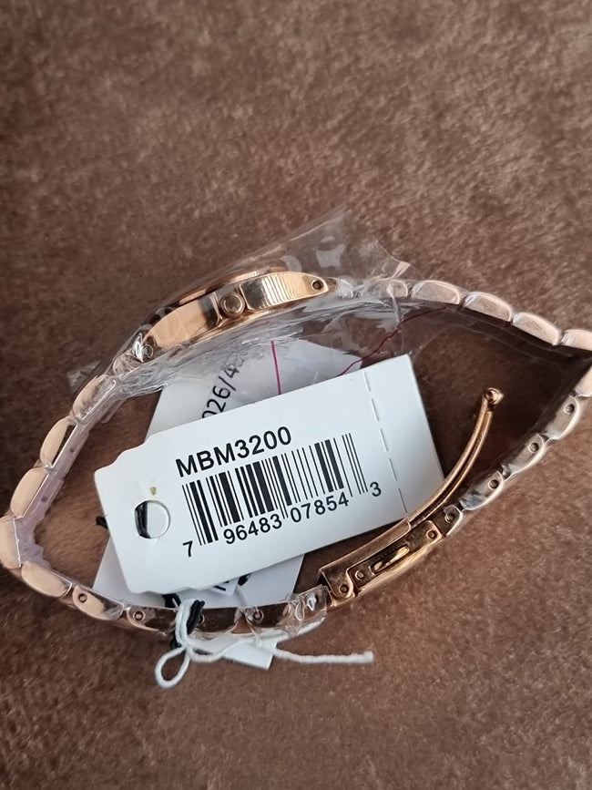 Marc by Marc Jacobs MBM3200 Women's Watch – Rose Gold Dial, 21mm, Stainless Steel, Quartz Main Image