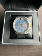 Hugo Boss Men's Quartz Watch – 50mm Black Dial, Stainless Steel Case & Black Rubber Strap