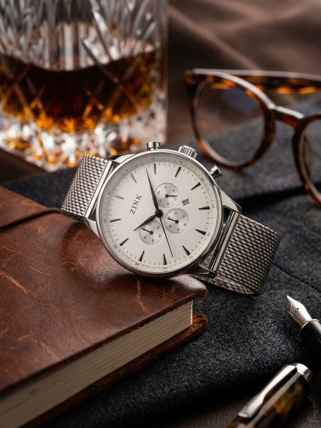 Zink Gents Watch Cosmograph Quartz Watch Hover Image