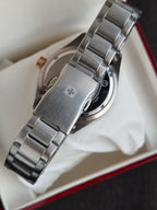 Swiss Military Men's Quartz Watch – Stainless Steel Bracelet – SM14371JSTR.H01M