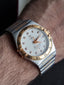 Omega Constellation 50th Anniversary Men's Automatic Watch – 35.5mm Silver Diamond Dial, Steel & Rose Gold Bracelet – 1304.35.00