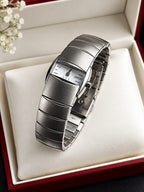 Esmurt Ladies Watch Silver Chain