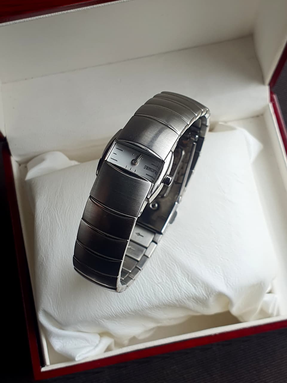 Esmurt Ladies Watch Silver Chain