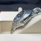 Rado DiaStar Original Men's Automatic Watch – Blue Dial & Silver Stainless Steel Bracelet – R12637203
