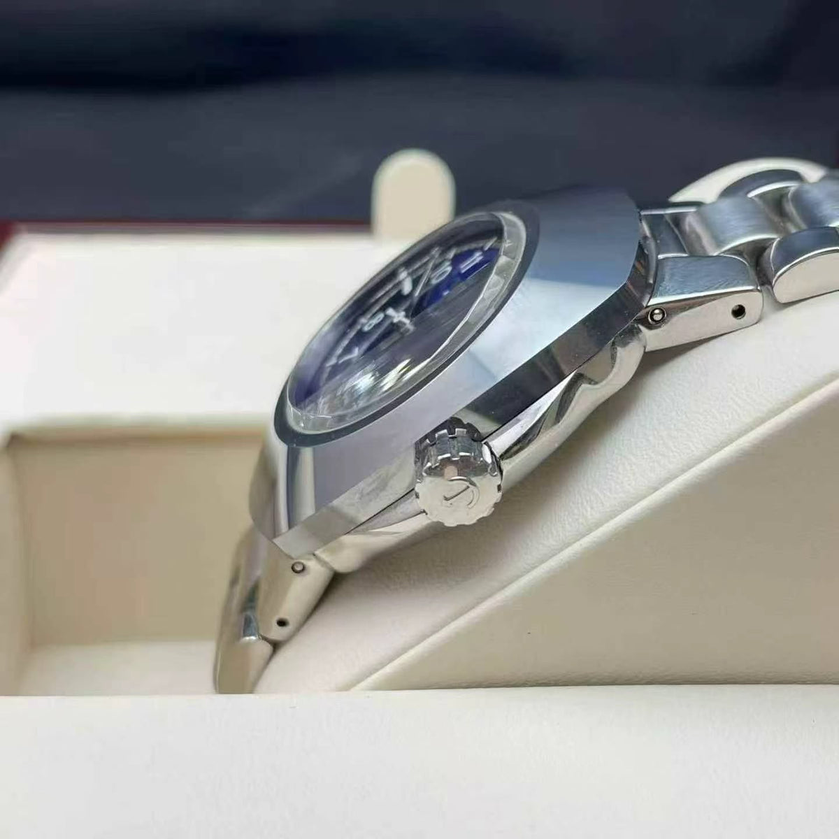 Rado DiaStar Original Men's Automatic Watch – Blue Dial & Silver Stainless Steel Bracelet – R12637203