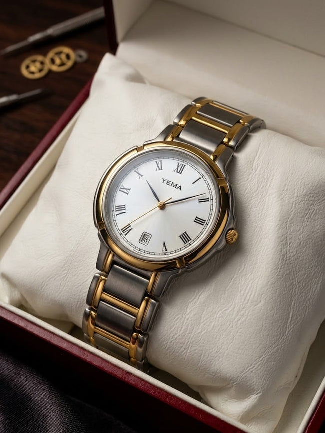 Yema Ym605 Ladies Watch 35mm Quartz Watch Hover Image