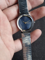 Skagen Freja Lille Women's Quartz Watch – 26mm Blue Dial & Silver Stainless Steel Mesh Bracelet – SKW3171