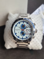 Diesel DZ4313 Double Down Silver Stainless Steel Men's Watch