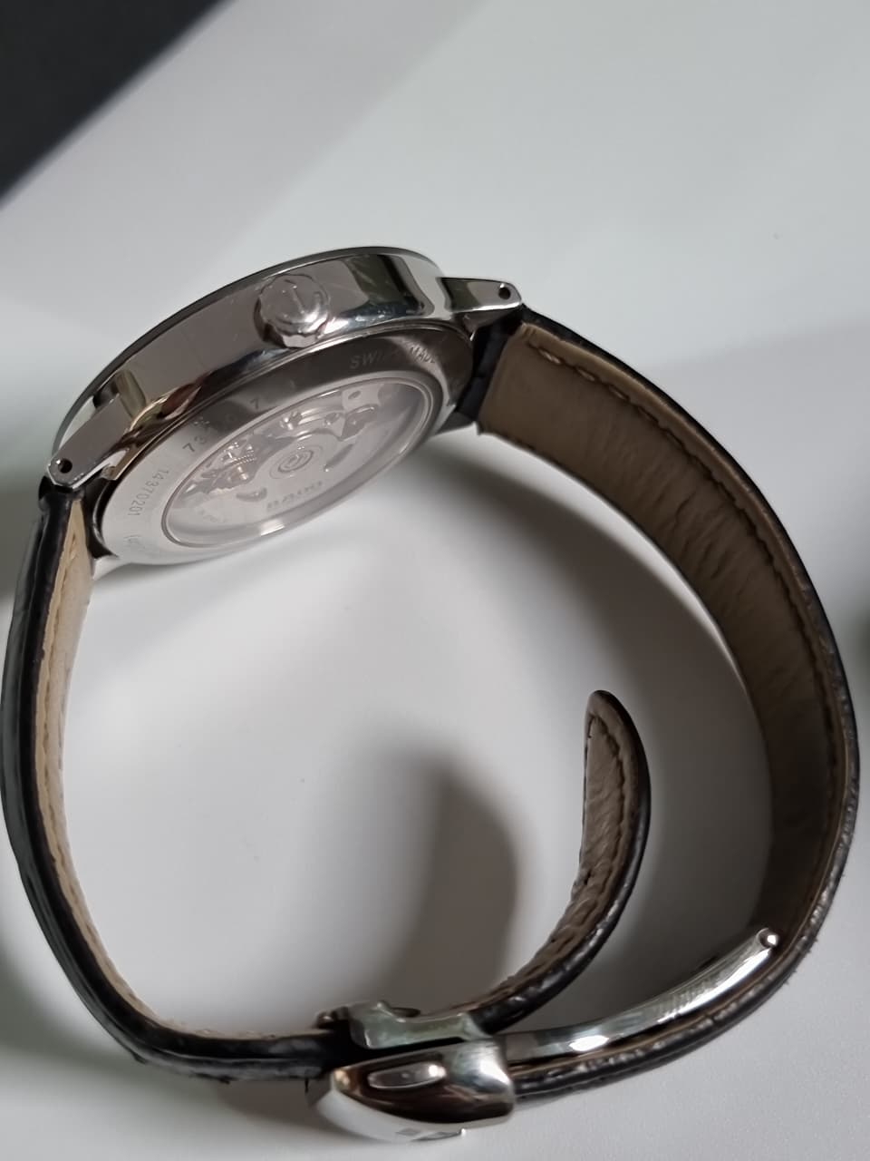Rado Centrix Automatic Silver Skeleton Dial Men's Watch Item No. R30179105 38mm Dial