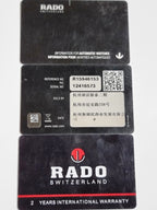 Rado D-Star 38mm Black Dial Automatic Men's Watch