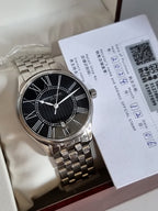 Frederique Constant Classics FC-303BR5B6B Automatic Swiss Men's Watch 40mm – Black Roman Dial