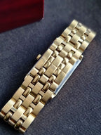 Raymond Weil Tango Men's Swiss Quartz Watch – 28mm × 35mm White Dial & Gold-Tone Stainless Steel Bracelet  5380