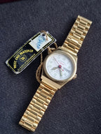 West End womens Automatic Day-Date Watch – 24mm Dial & Stainless Steel Bracelet