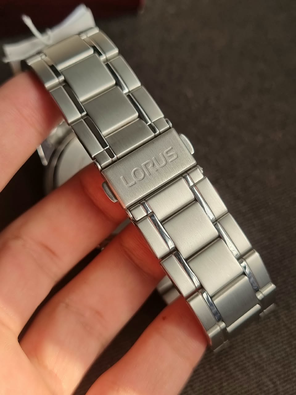 Lorus Sub Brand Of Seiko Gents Watch 45mm Black Dial Quartz Watch