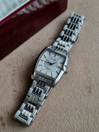 Alba Rectangular Watch White dial Ladies Quartz Watch