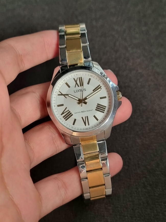 Lorus Sub Brand Of Seiko Ladies Watch Two Tone Hover Image