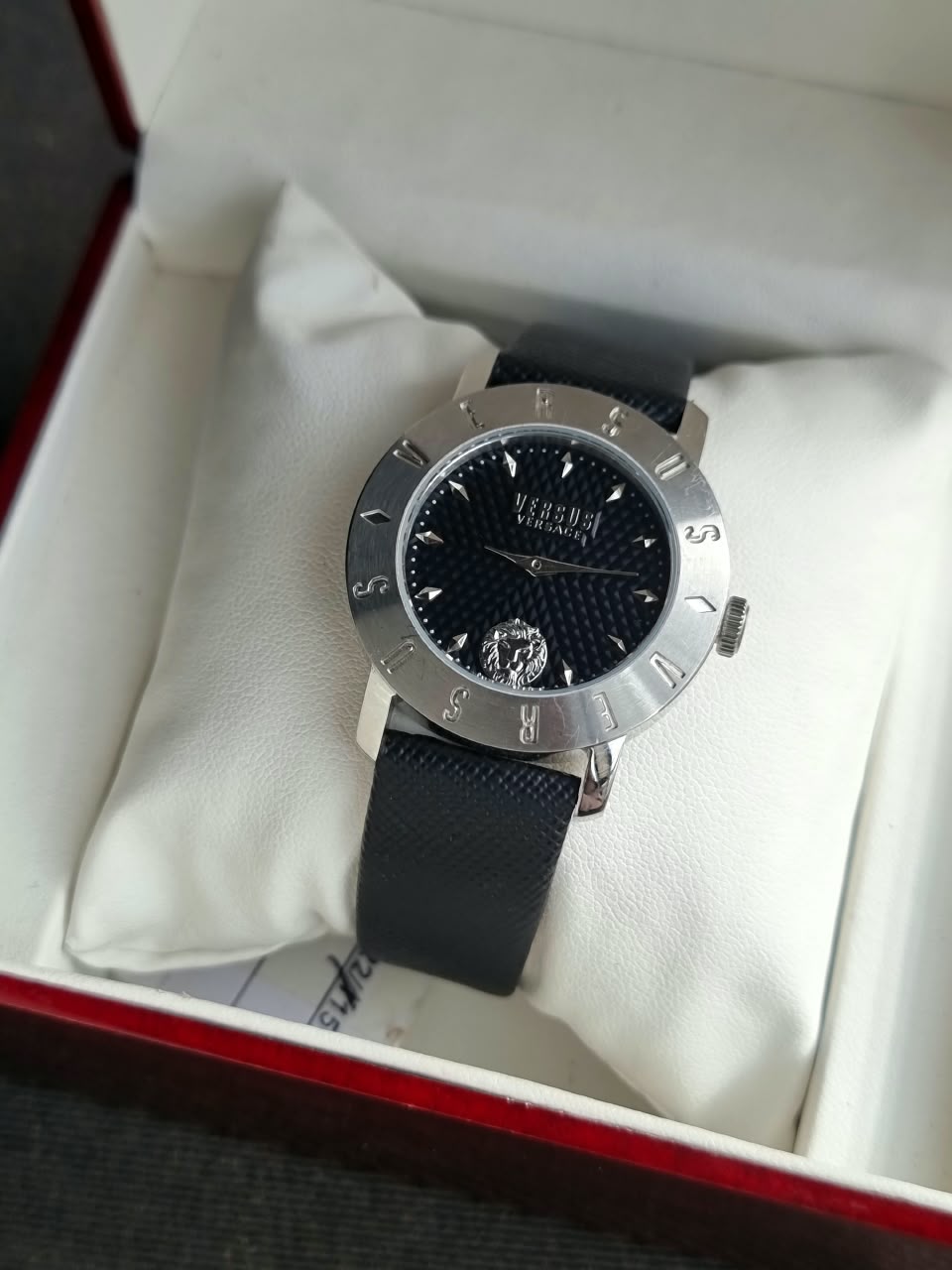 Versus Versace Black Dial Ladies Watch